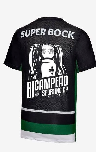 Camisola Sporting CP - BICAMPEÃO 24/25