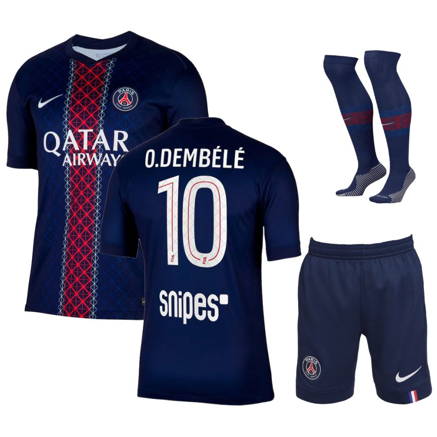 Kit Criança - PSG Principal 2025/26 "DEMBÉLÉ"