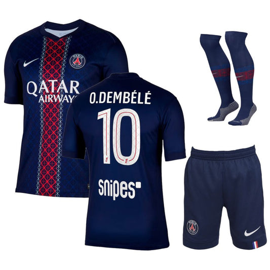 Kit Criança - PSG Principal 2025/26 "DEMBÉLÉ"