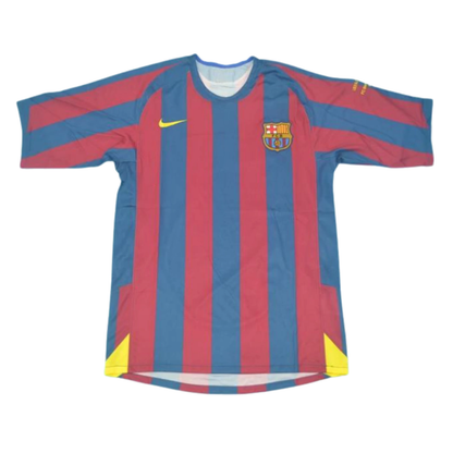 Camisola Barcelona - Principal 2005/06 "A. INIESTA"