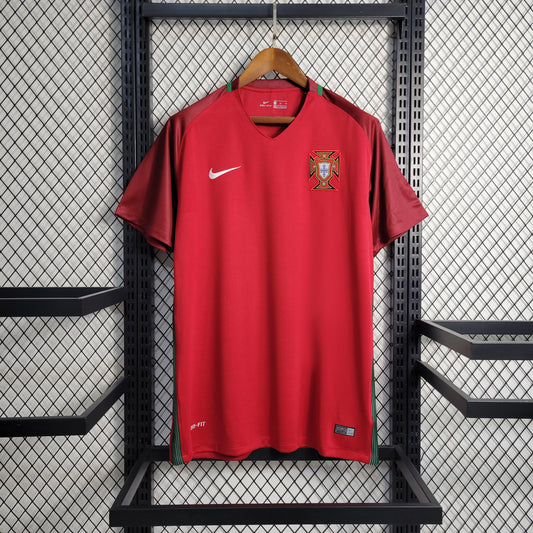 Camisola Retro Portugal - Home 2016