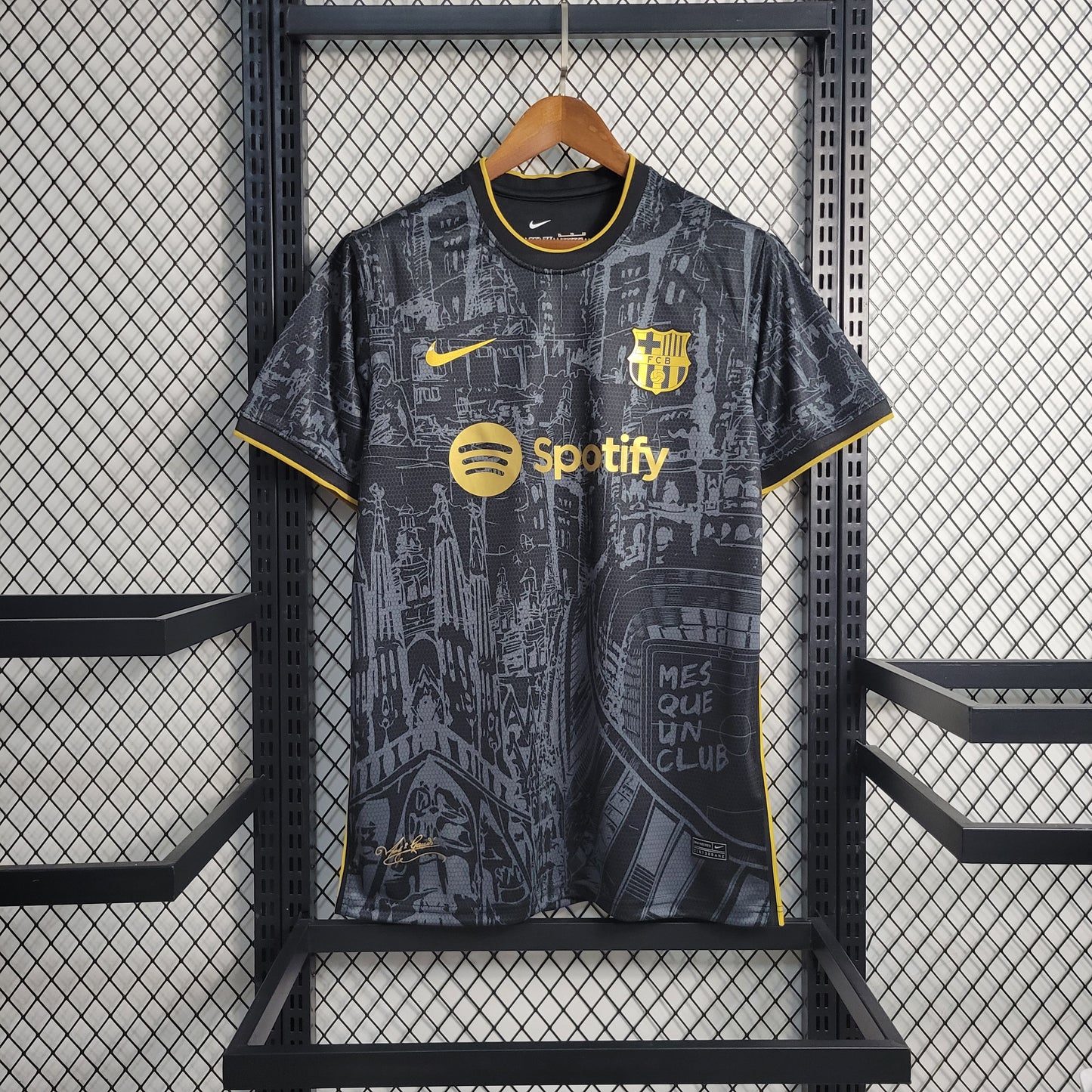 Camisola Black Edition Barcelona 2023/2024