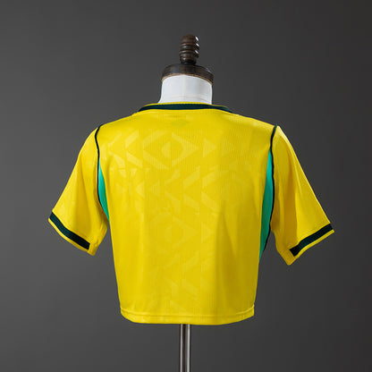 Camisola Principal Brasil - Croptop Feminino