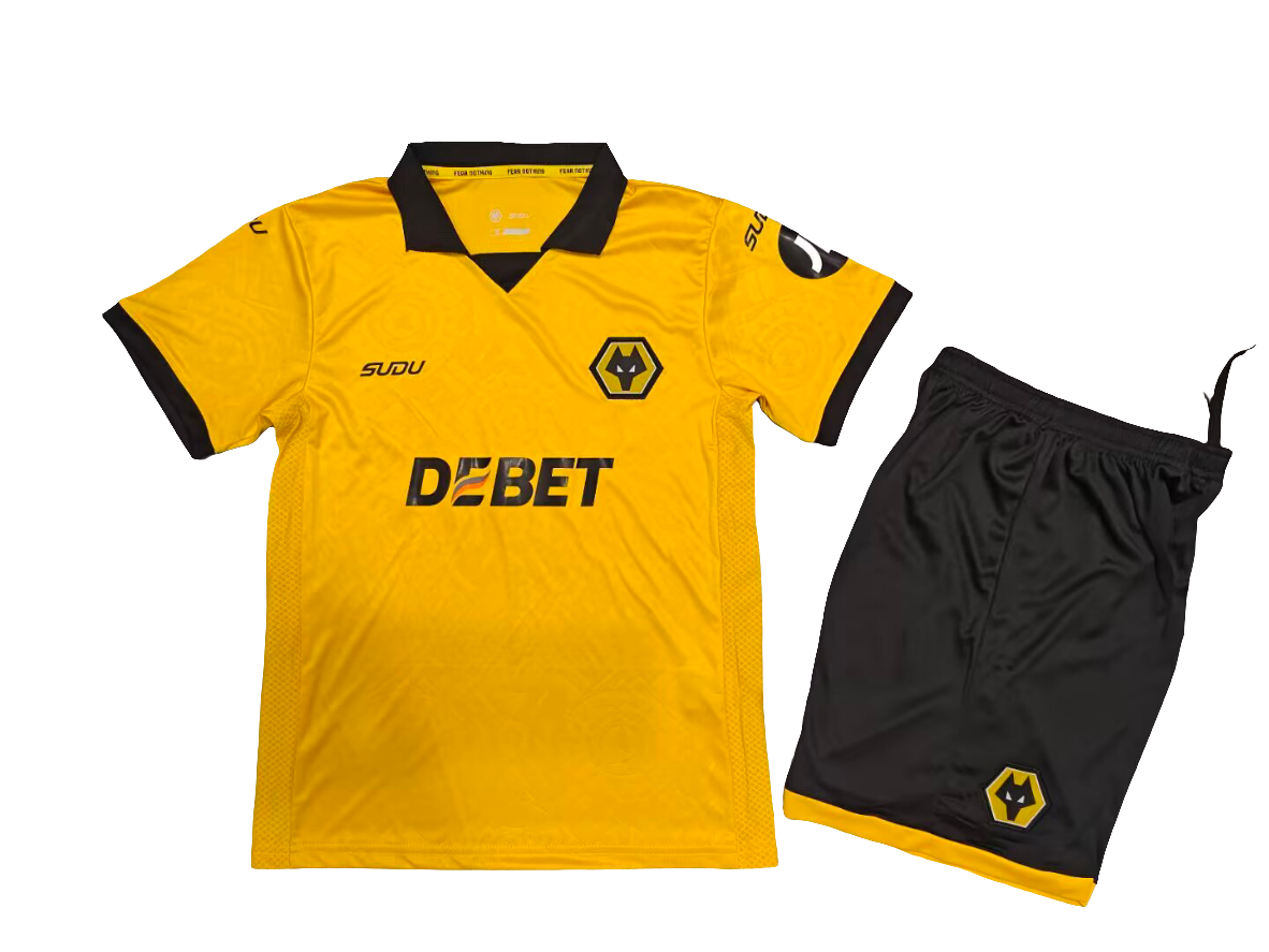 Kit Criança - Wolves Principal 2025/26