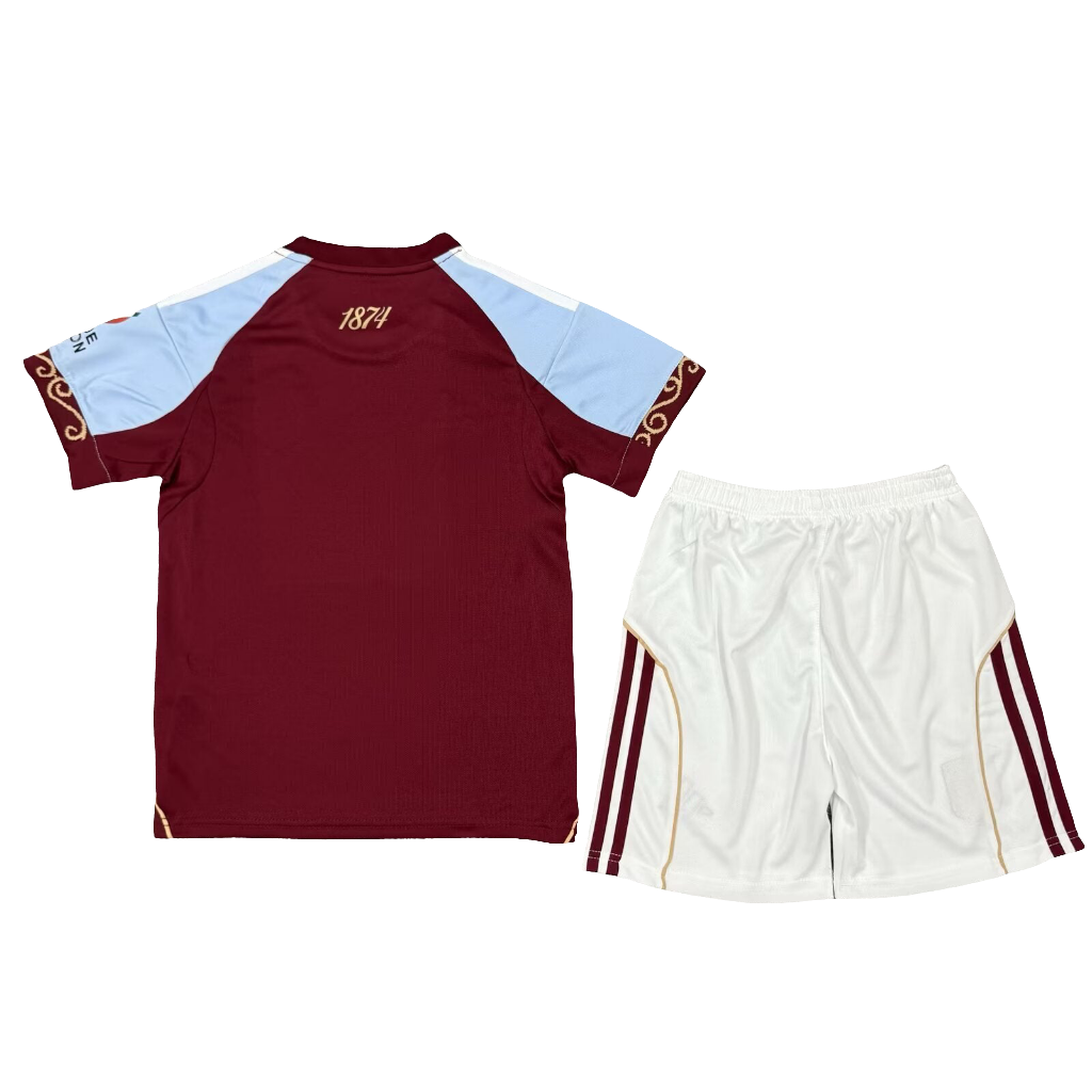 Kit Criança - Aston Villa Principal 2025/26