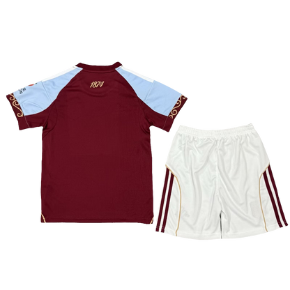 Kit Criança - Aston Villa Principal 2025/26