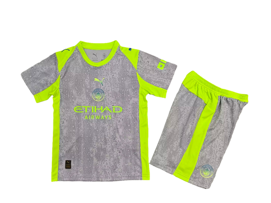 Kit Criança - Manchester City Alternativo 2025/26