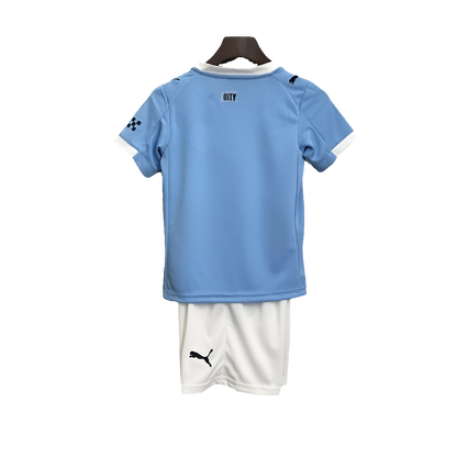 Kit Criança - Manchester City Principal 2025/26