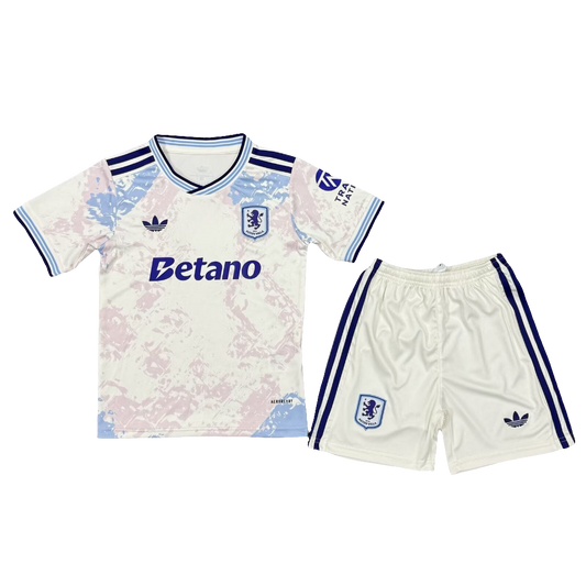 Kit Criança - Aston Villa Terceiro 2025/26