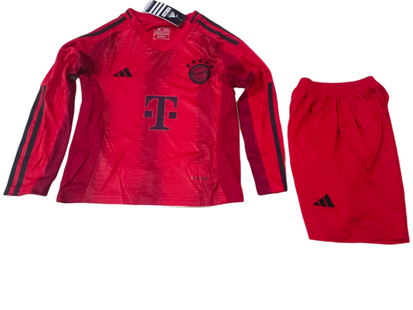 Kit Criança - Bayern Munich Home 2024/25 - Manga Comprida