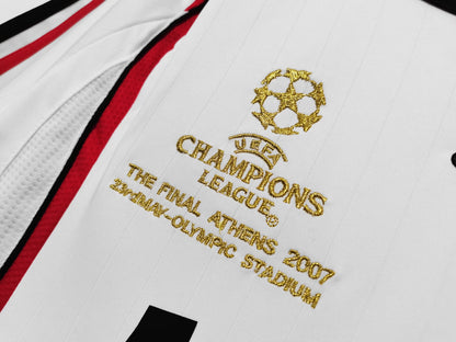 Camiseta de visitante del AC Milan 2006/07