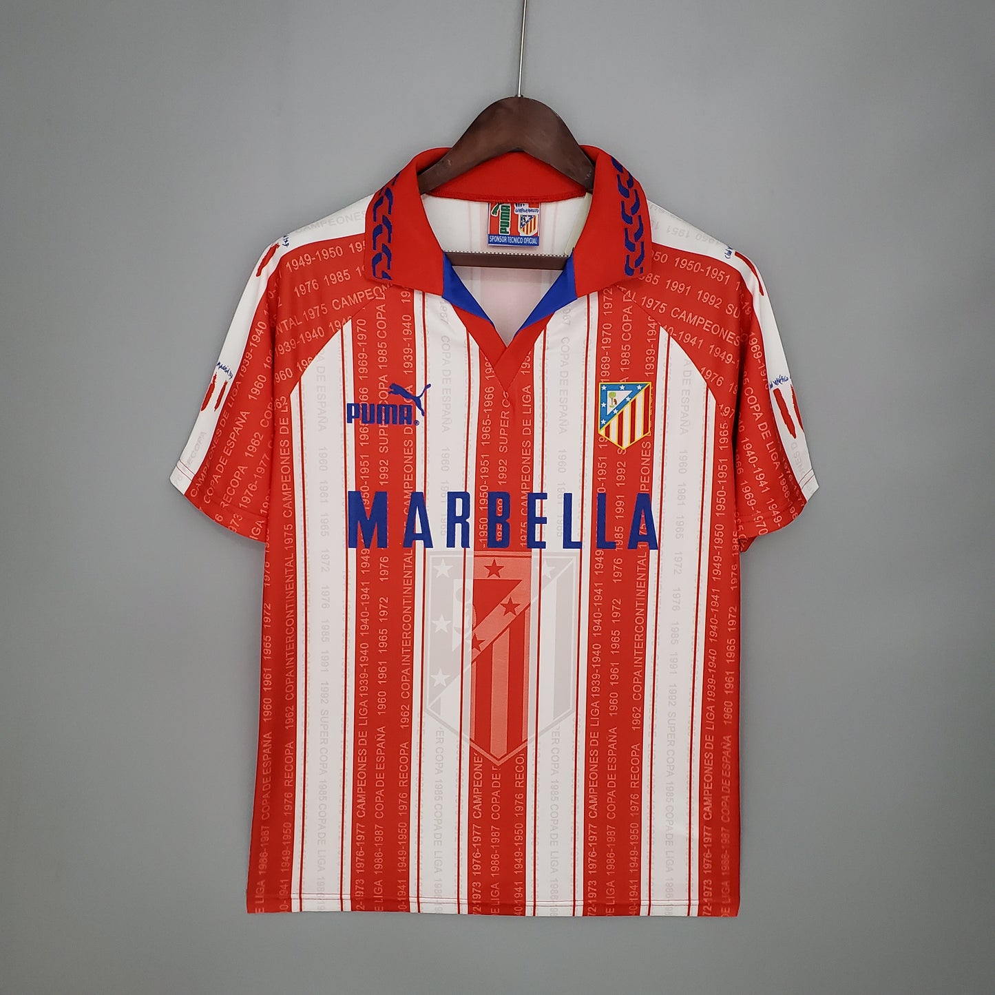 Camisola Atlético Madrid - Home 1995/1996