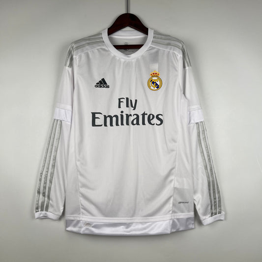 Camisola Real Madrid - Home 2015/2016 Manga Comprida