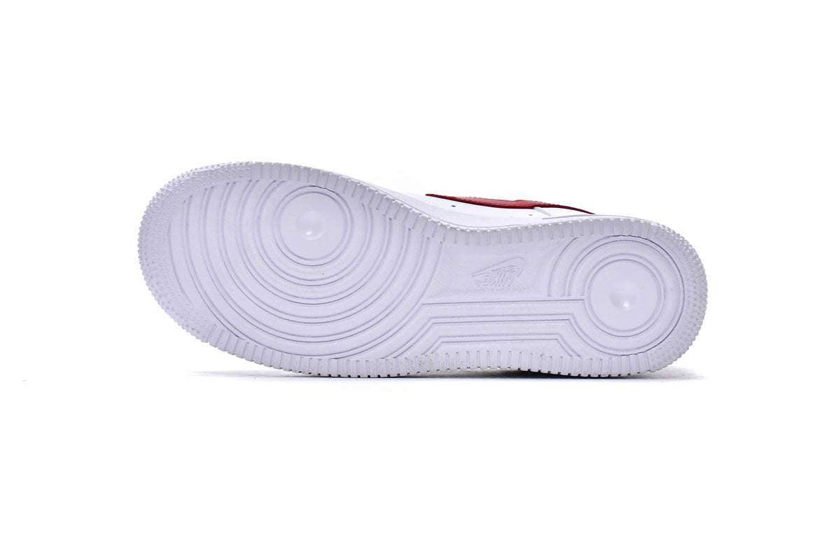 Nike Air Force 1‘07 Essential White Gym Red