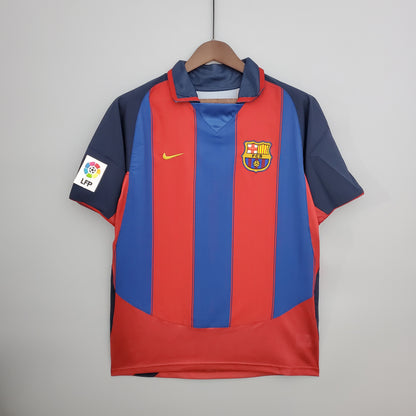 Camisola Barcelona - Principal 2003/04