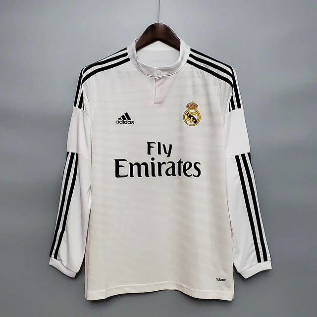 Camisola Real Madrid - Home 2014/2015 Manga Comprida