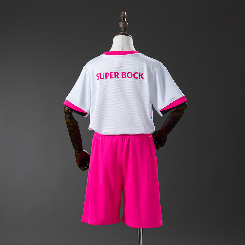 Kit Criança - Sporting Alternativa Pink 2025/26