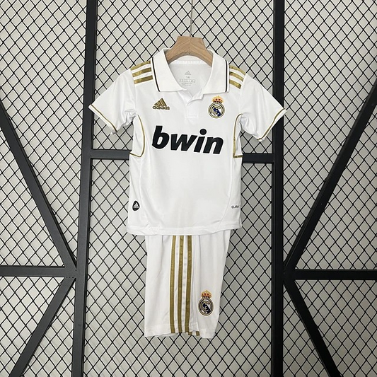 Kit Criança Retro - Real Madrid Home 2011/2012