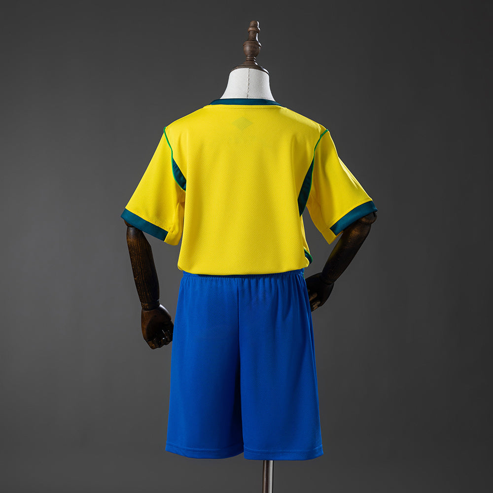 Kids Kit - Brazil Home 2024/25