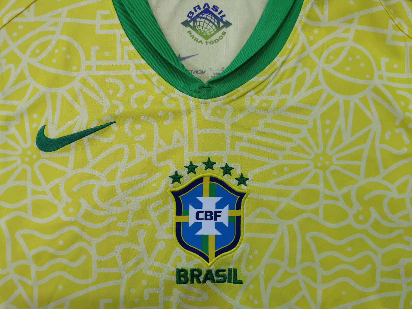 Camisola Brasil - Home 2024/25