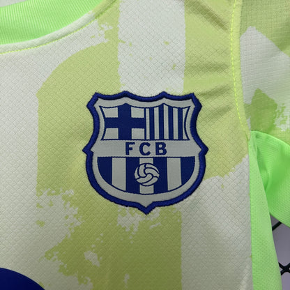 Kit Criança - Barcelona Terceiro 2024/25
