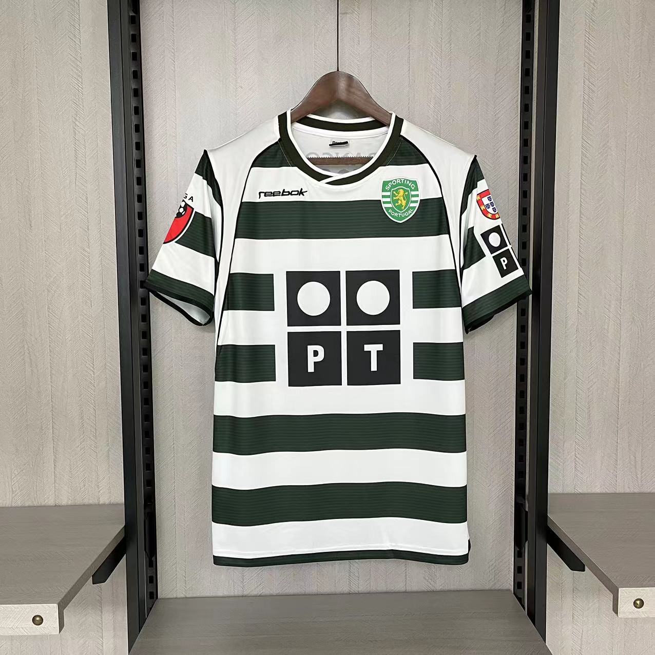 Camisola Retro Sporting CP - Home 2002/2003