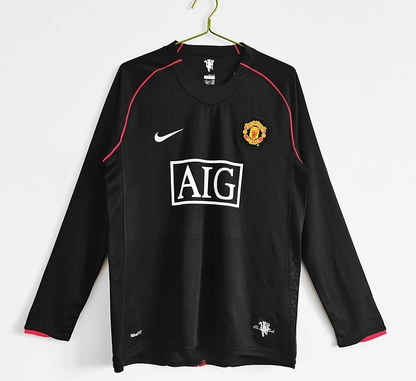 Camisola Manchester United - Alternativa 2007/2008 Manga Comprida