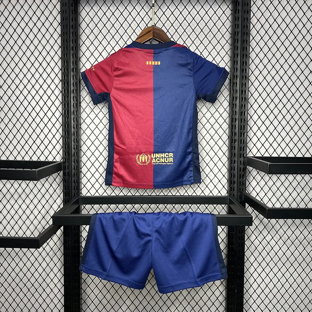 Kit Criança - Barcelona Home 2024/25