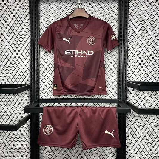 Kit Criança - Manchester City Away 2024/25