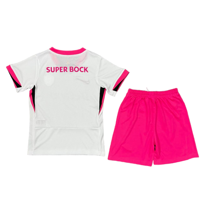 Kit Criança - Sporting Alternativa Pink 2025/26