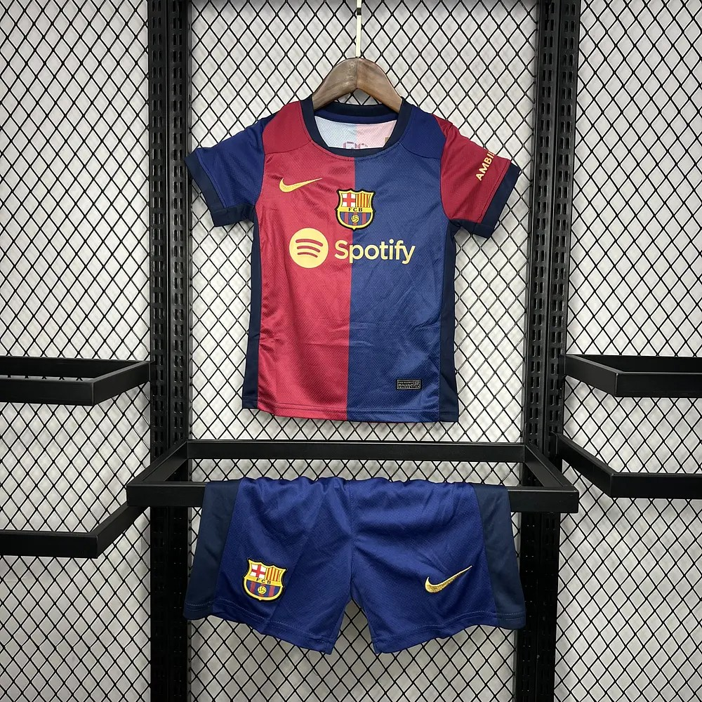 Kit Criança - Barcelona Home 2024/25