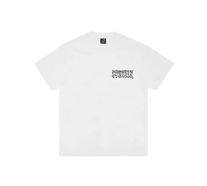 Corteiz GOTHIC TEE - WHITE