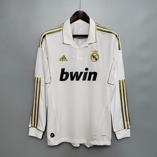 Camisola Real Madrid - Home 2011/2012 Manga Comprida